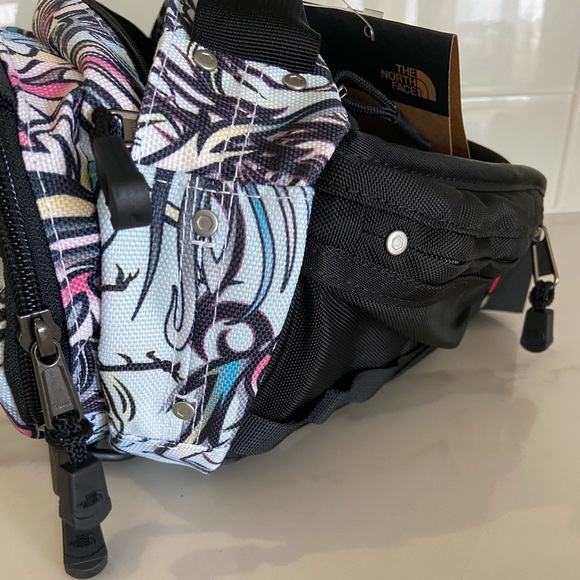 SUPREME X THE NORTH FACE • Steep Tech waist bag Fanny pack multi color dragon - Picture 9 of 13